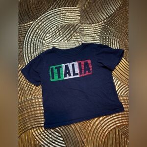 Italia Navy Kids T-Shirt